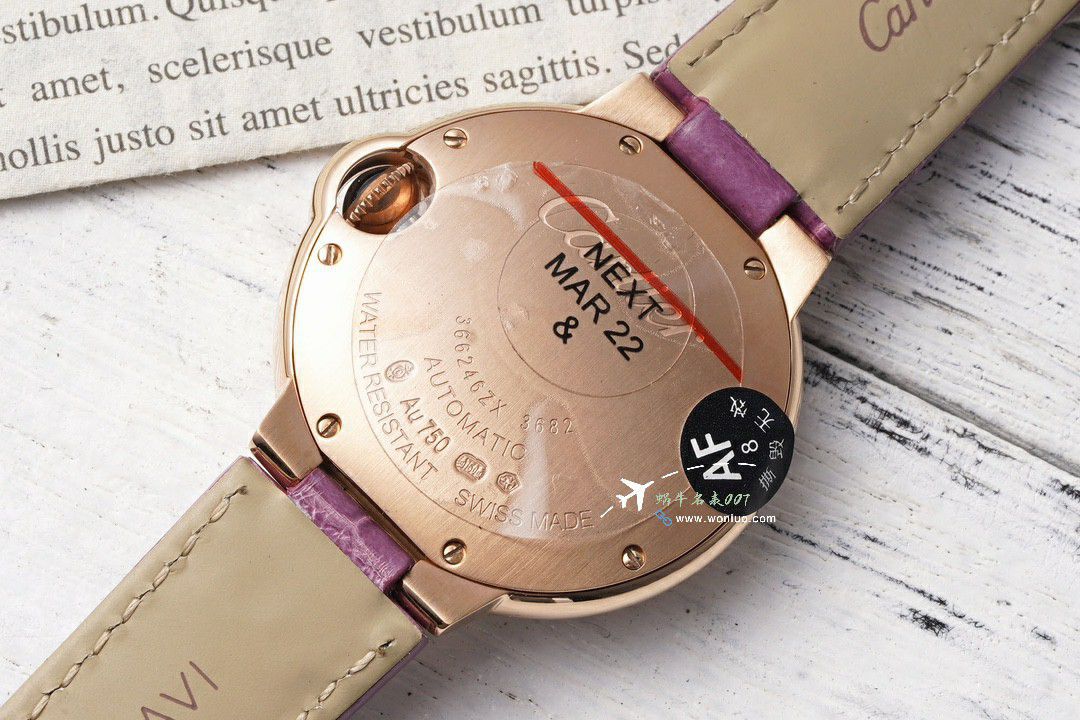 AFCartier blue balloons 33  mm 性价比NH05 movement  / K352