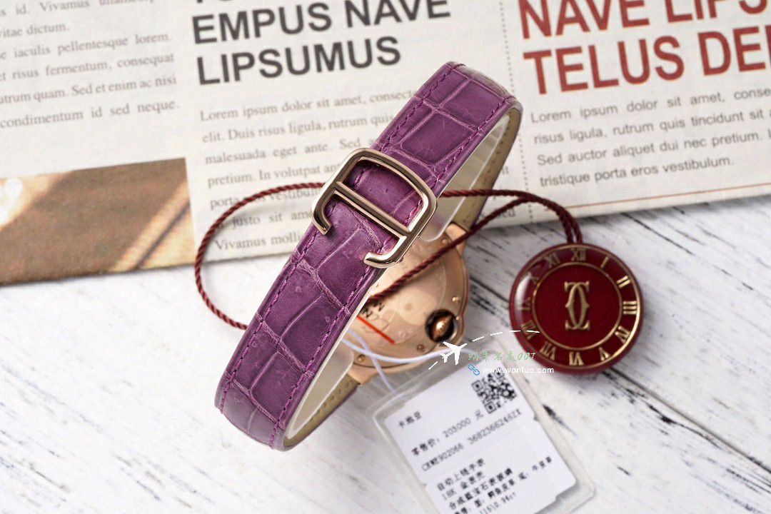 AFCartier blue balloons 33  mm 性价比NH05 movement  / K352