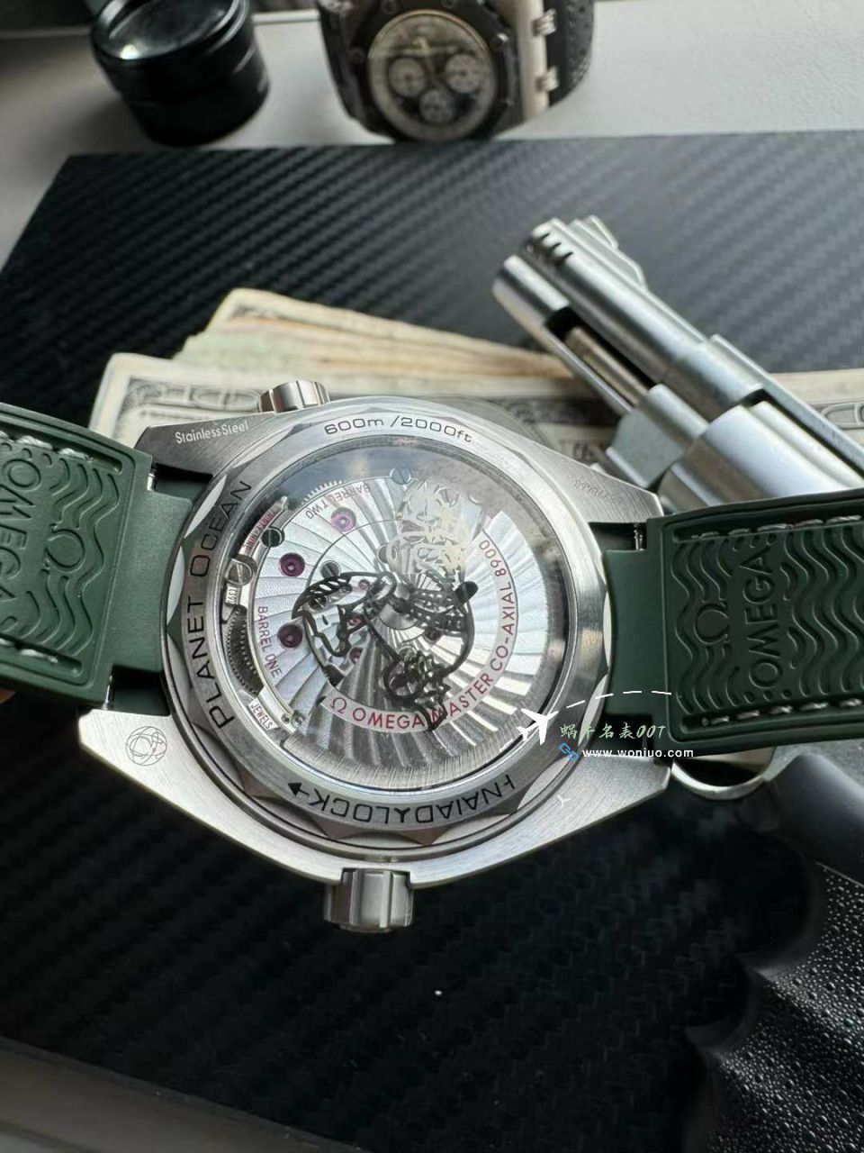  Video review VS Factory  Omega Seamaster 600 meters TOP replica imitation  watch215.32.44.21.06.001 watches  / VS801