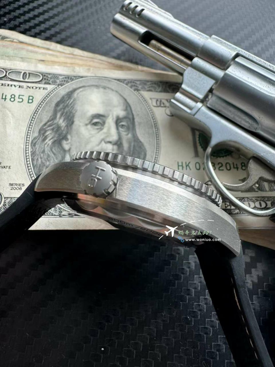  Video review VS  replica imitation  Omega Seamaster 600 meters  series 215.32.44.21.01.002 watches  / VS802