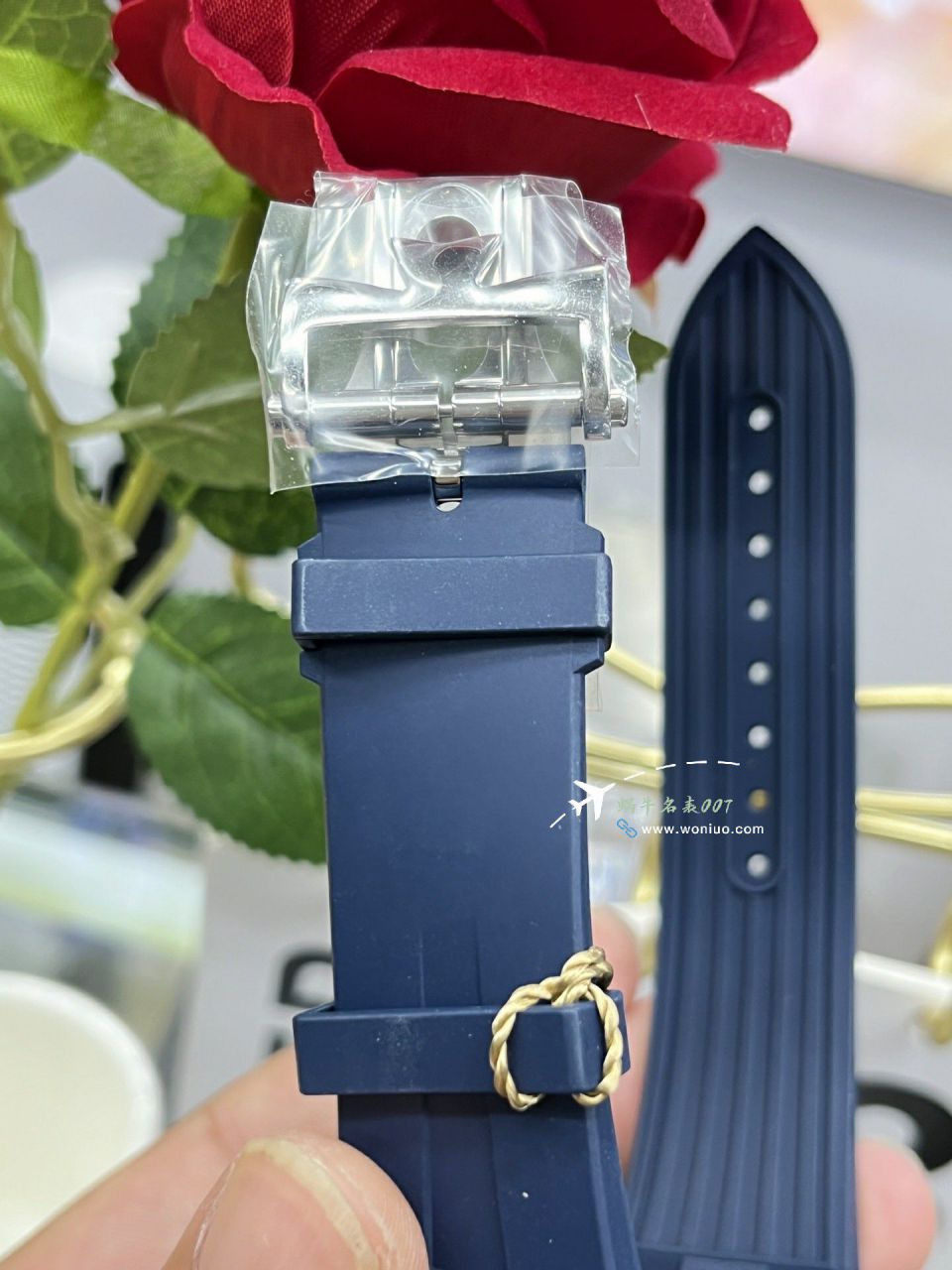 PPFVacheron Constantin Overseas  series TOP replica imitation  watch blue surface  rubber strapP47040/000A-9008 / JS270