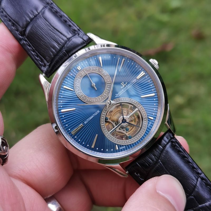 TOP replica imitation Jaeger-LeCoultre Master Collection  series Jaeger-LeCoultre Tourbillon 13234E1 watches 