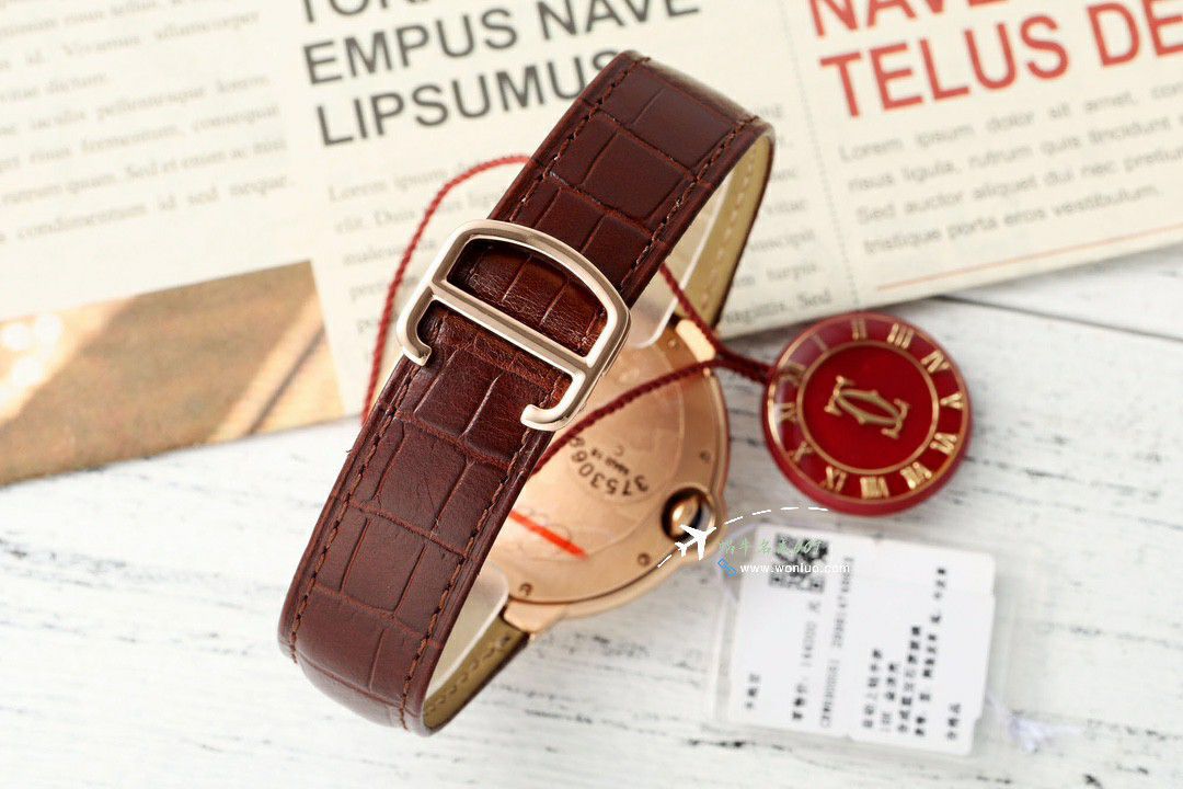 AFCartier blue balloons42mm men 装TOP replica imitation  watchW6920042 watches  / K355