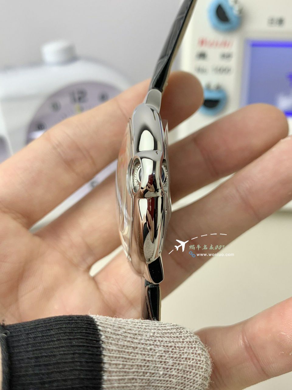 AFCartier replica imitation 42MM men style  blue balloons series WSBB0027 watches  / K358