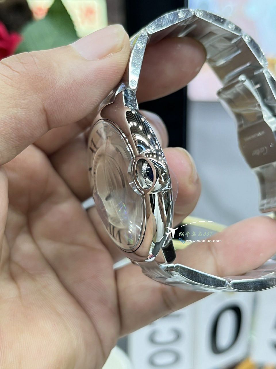 AFTOP replica imitation Cartier blue balloons42MM men style WSBB0003 watches  / K359