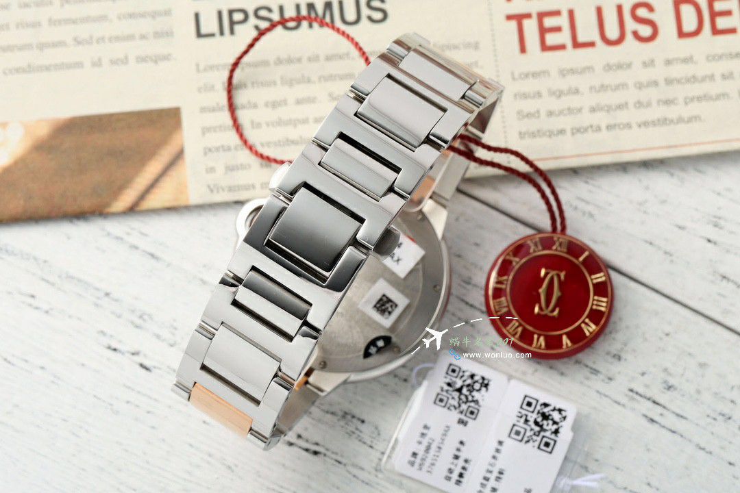 AF Factory best replica imitation Cartier blue balloons42mm men style  series W2BB0031 watches  / K360