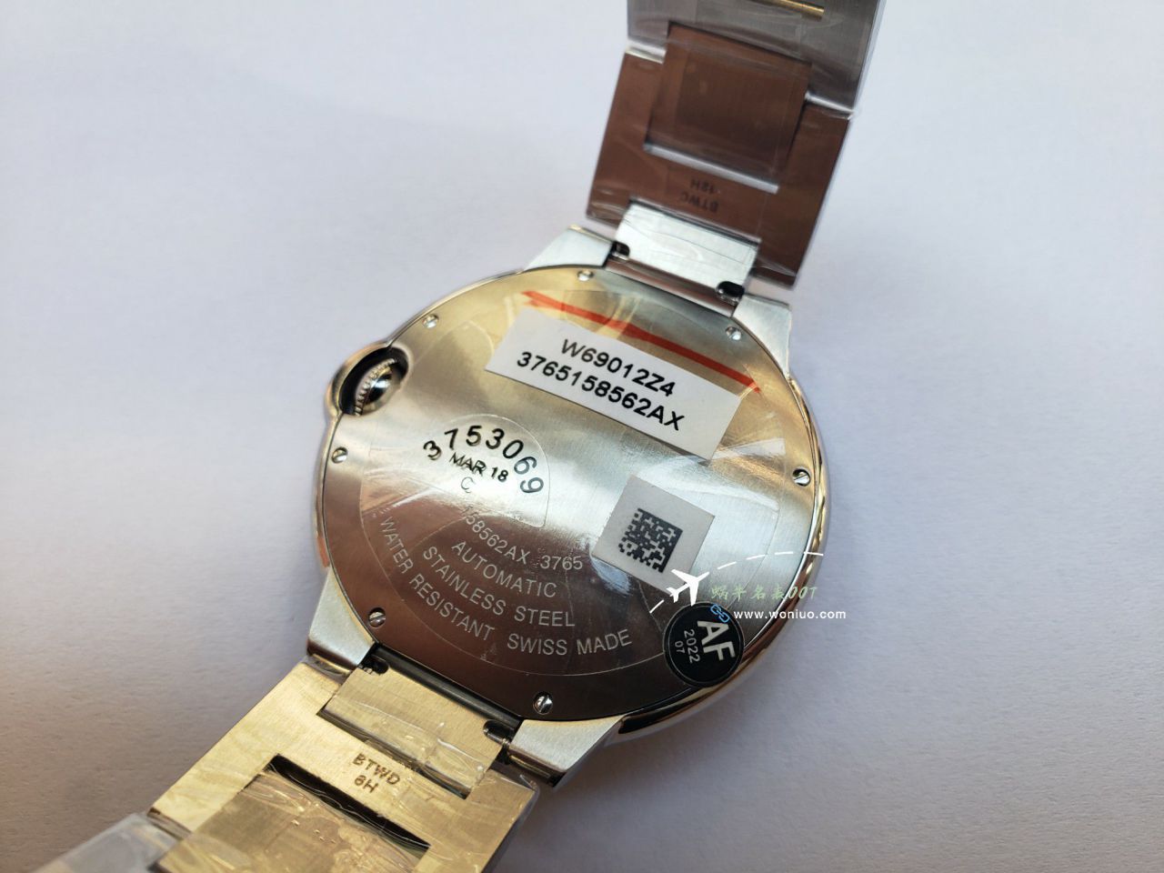 AFCartier blue balloons men 42mm  super  imitation  replica  watch WSBB0015 watches  / K362