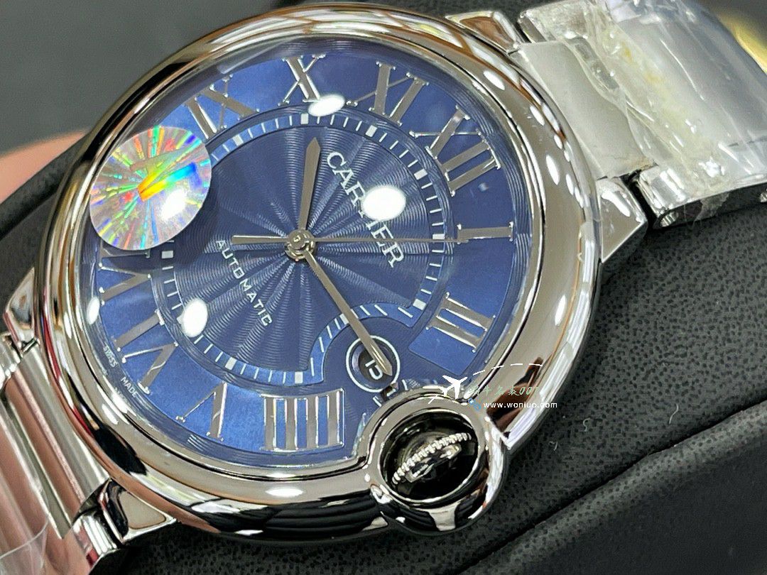 AFCartier blue balloons men 42mm  super  imitation  replica  watch WSBB0015 watches  / K362