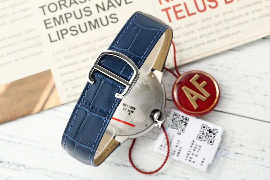 AF Factory best replica imitation Cartier blue balloons42mm men style  series W2BB0031 watches  / K360