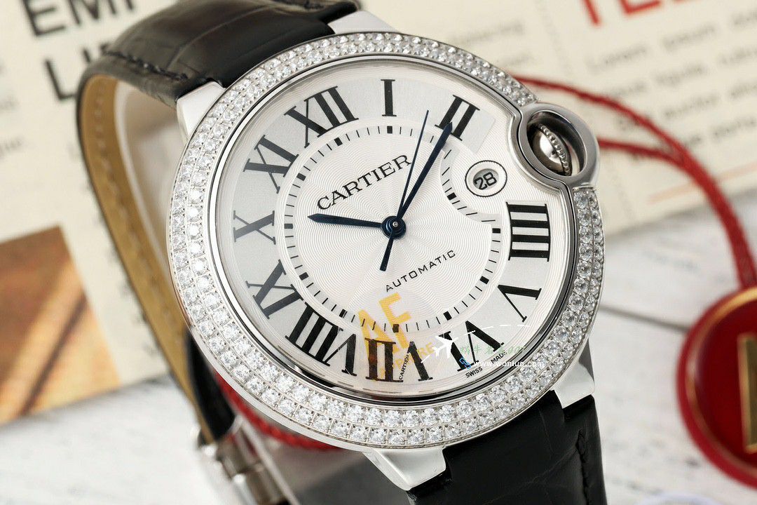 AF Factory best replica imitation Cartier blue balloons42mm men style  series W2BB0031 watches  / K360