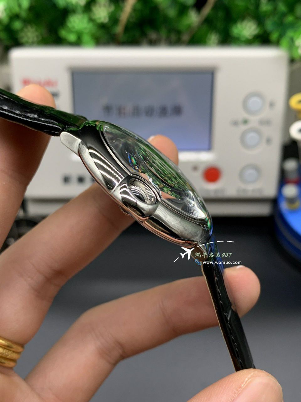 AFCartier replica imitation 42MM men style  blue balloons series WSBB0027 watches  / K358