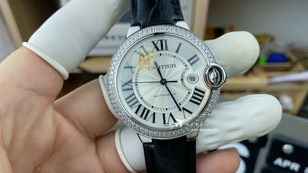 AF Factory Cartier blue balloons men  42 MM series  replica imitation W6920095 watches  / K365