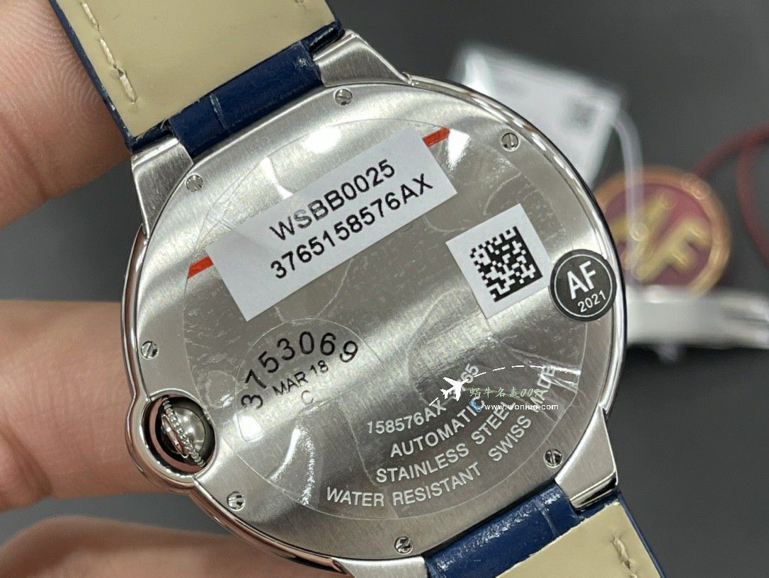 AFTOP replica imitation Cartier blue balloons42MM men style WSBB0003 watches  / K359