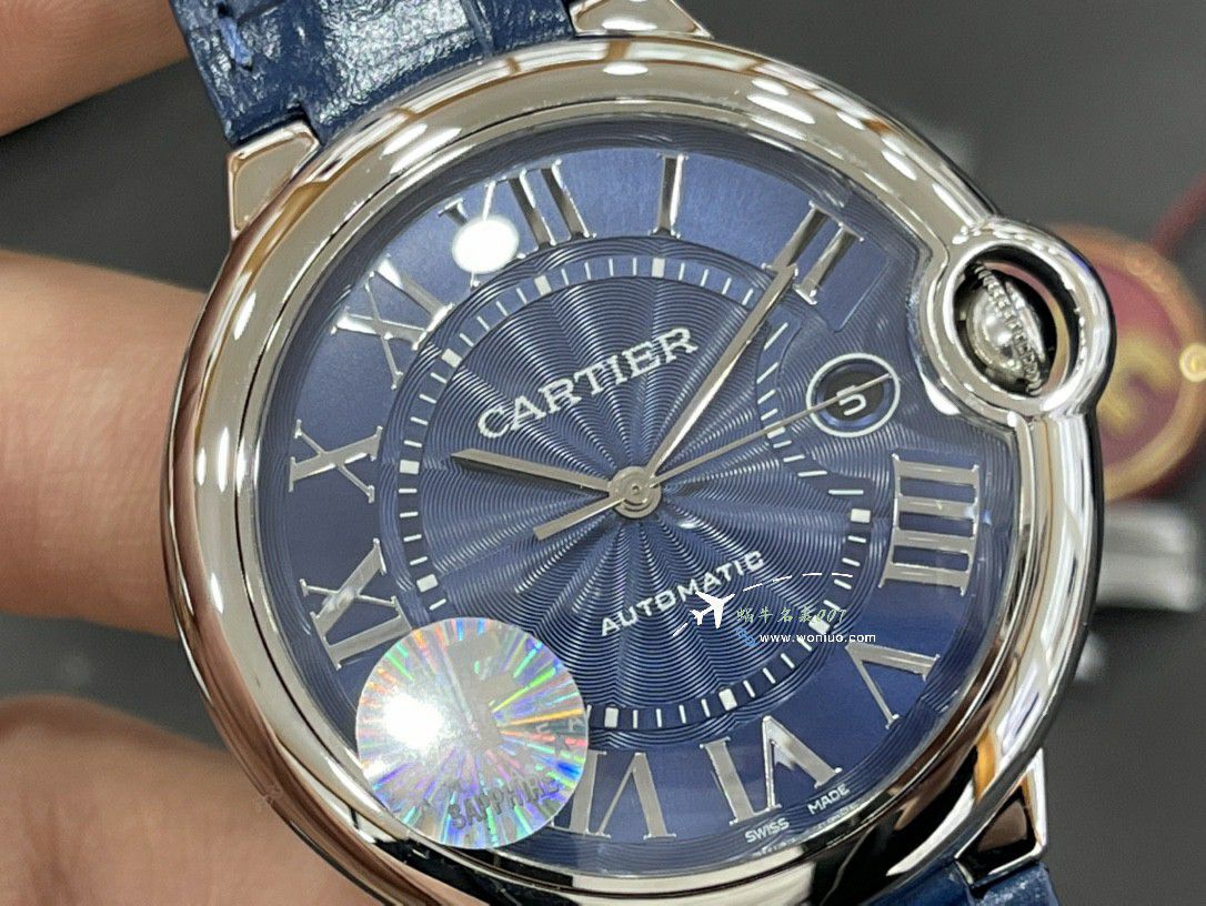 AF Factory Cartier blue balloons42MM men 装 replica imitation  watchWGBB0036 watches  / K361