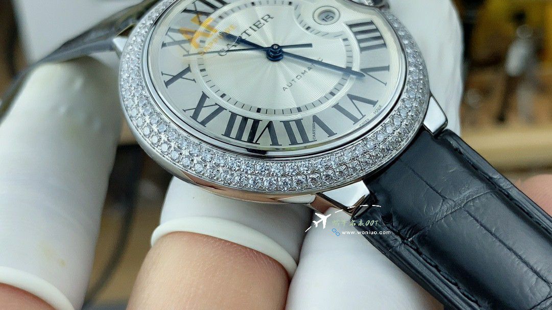 AFCartier blue balloons men style 42mm replica imitation WE9009Z3 watches  / K363