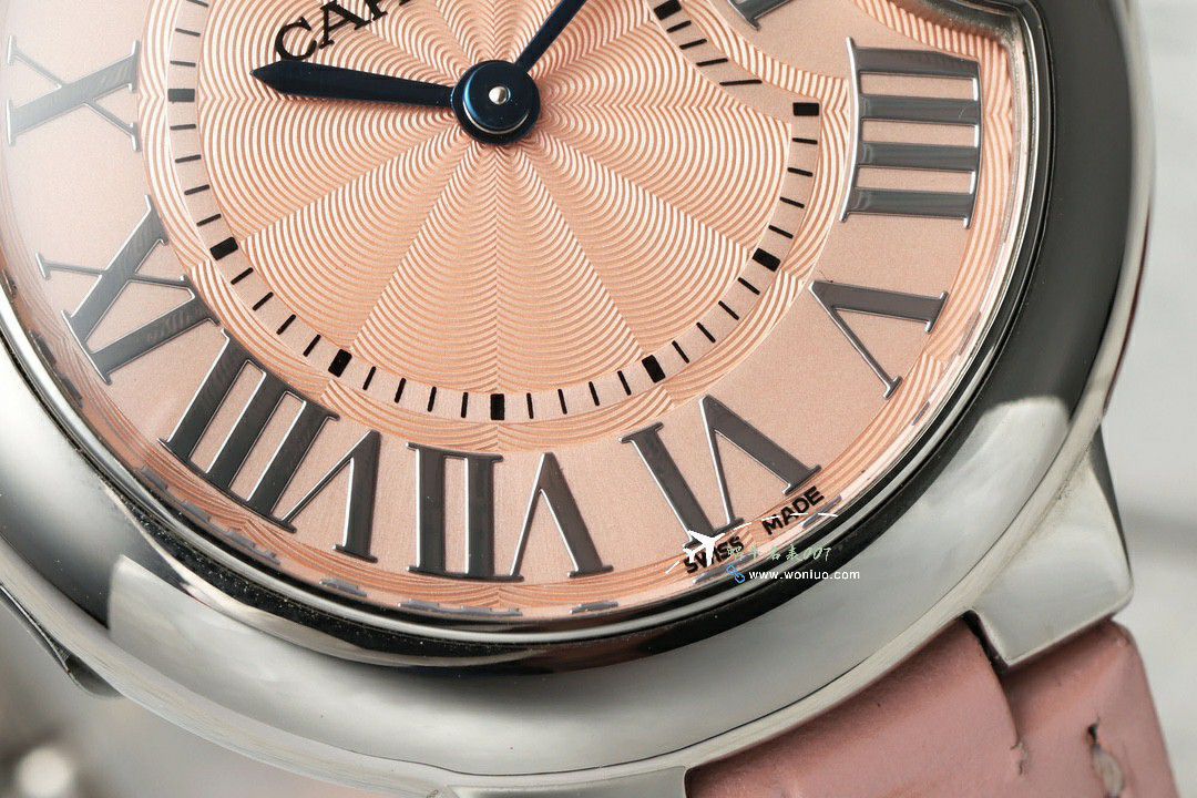 AFCartier blue balloons 33mm quartz movement  lady  watch100% replica imitation W6920084，WSBB0034，W6920086 watches  / K366