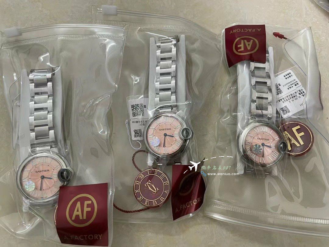 AF replica imitation Cartier blue balloons 33mm Women watchW4BB0022 watches  / K369