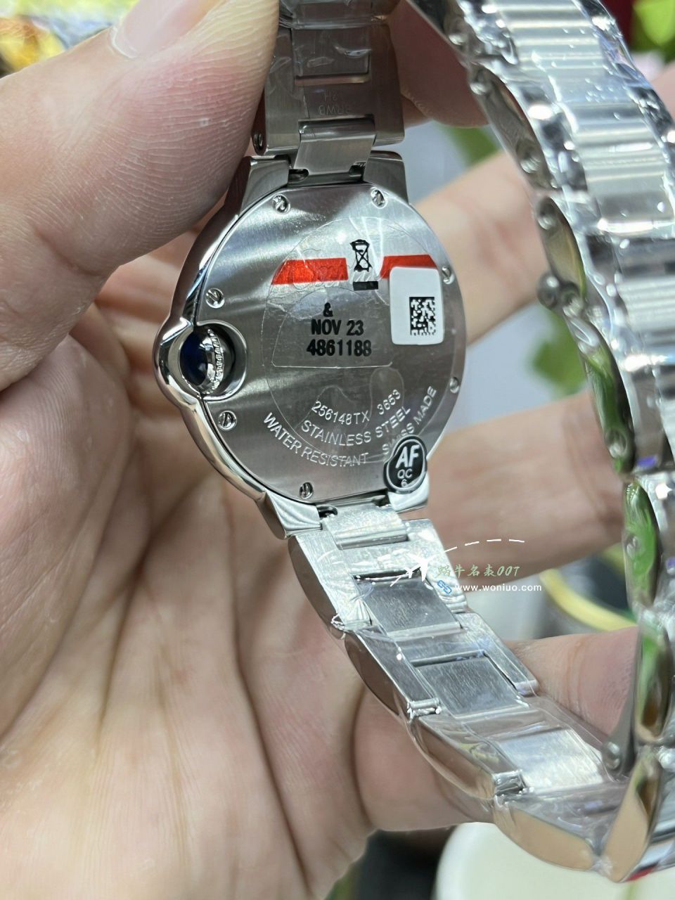 AF replica imitation Cartier blue balloons 33mm Women watchW4BB0022 watches  / K369