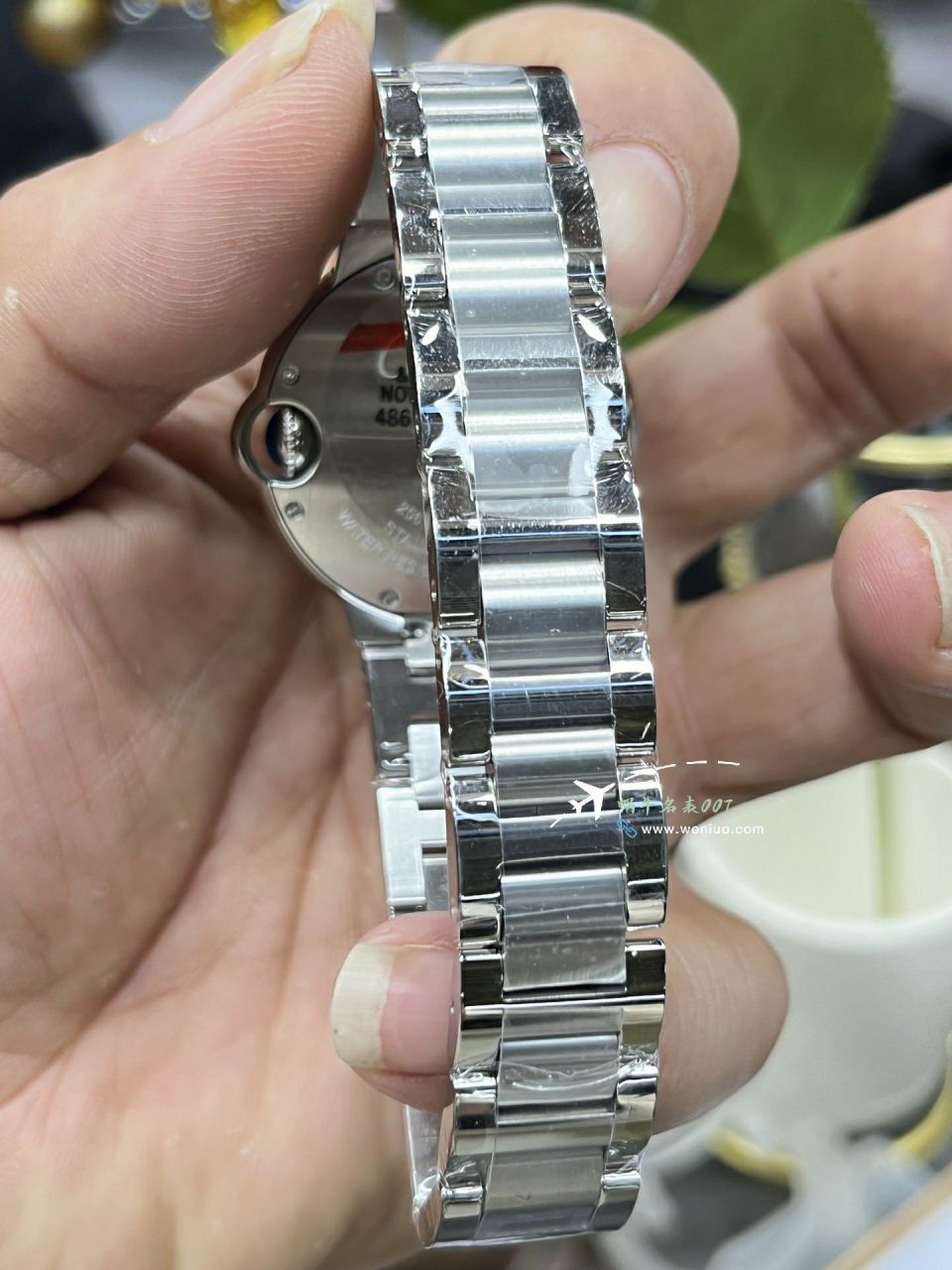 AF replica imitation Cartier blue balloons 33mm Women watchW4BB0022 watches  / K369