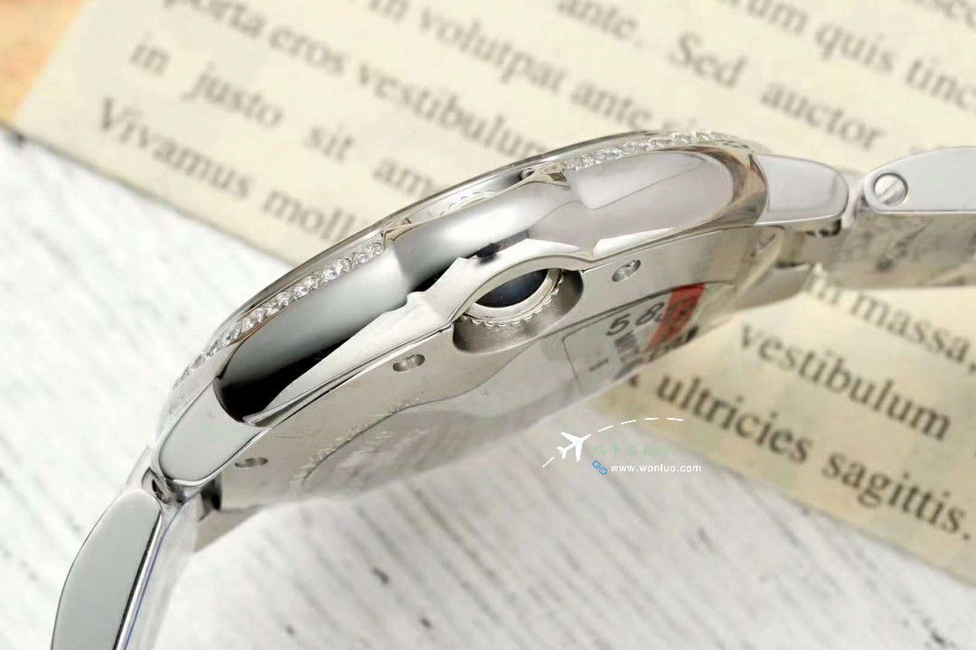 AF replica imitation Cartier blue balloons 33mm Women watchW4BB0022 watches  / K369