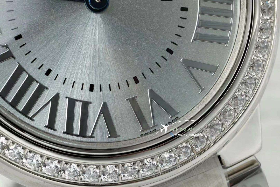 AF Factory Cartier blue balloons  Women  quartz movement 33mm watch / K368