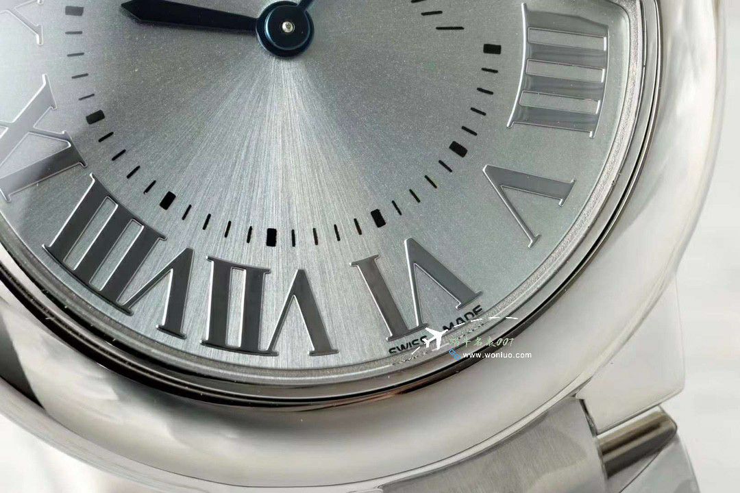 AFCartier blue balloons 33mm quartz movement  replica imitation   Women  watch series WSBB0047 watches  / K367