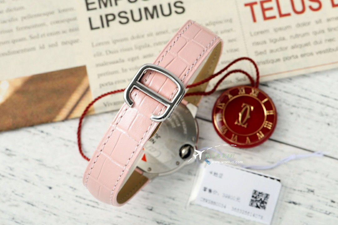 AFCartier blue balloons 33mm quartz movement  replica imitation   Women  watch series WSBB0047 watches  / K367