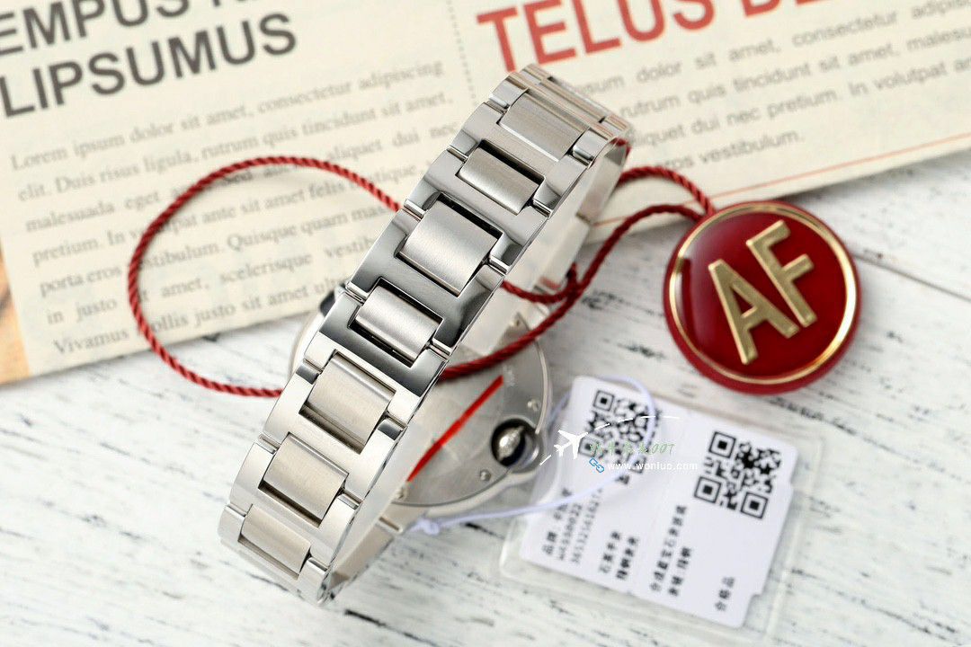 AF Factory Cartier blue balloons  Women  quartz movement 33mm watch / K368