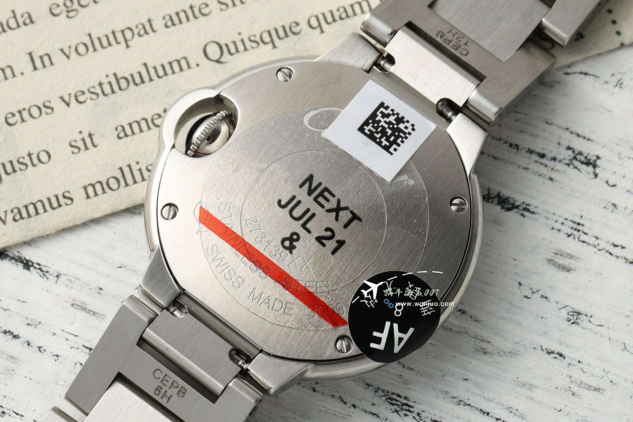 AFCartier blue balloons women  28  mm TOP replica imitation  watchW4BB0015，W4BB0029 watches  / K370