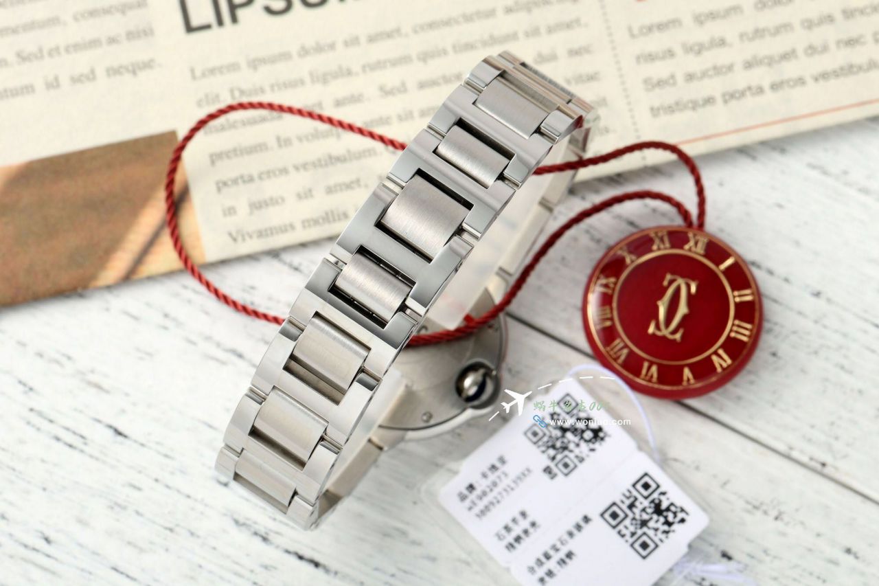 AFCartier blue balloons Women watch28 quartz movement 100% imitation  replica  watch WSBB0067 watches  / K371