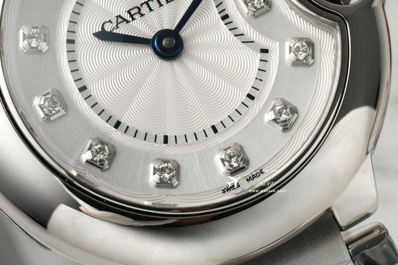 AF  replica imitation  Women watchCartier blue balloons28mm series W6920038 watch / K372