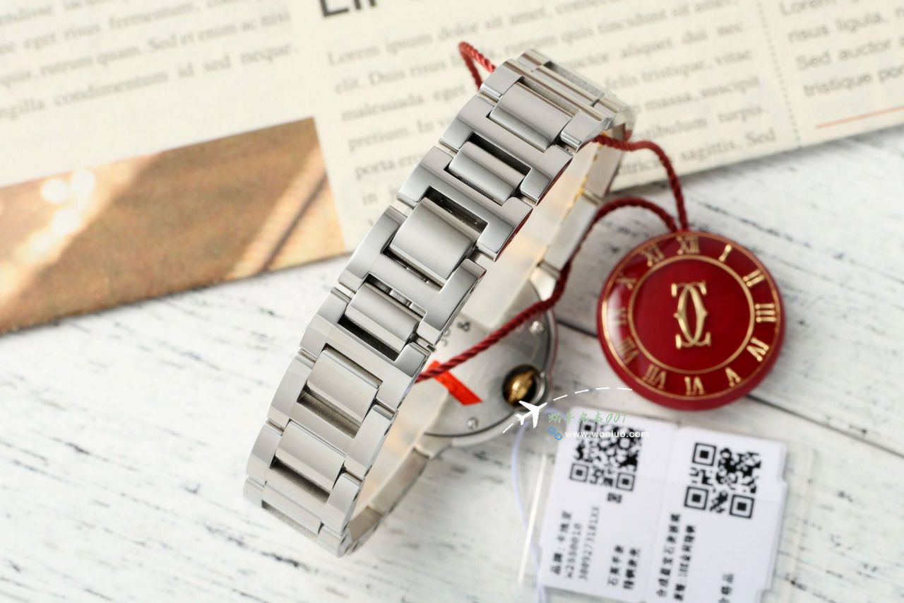 AFCartier blue balloons28mm  Women  watch replica imitation  series W69007Z3 watches  / K373