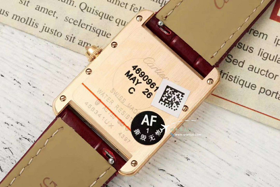 AF Factory CartierTOP replica imitation   Tank   watch set W5200028，WSTA0052，WGTA0062 / K375