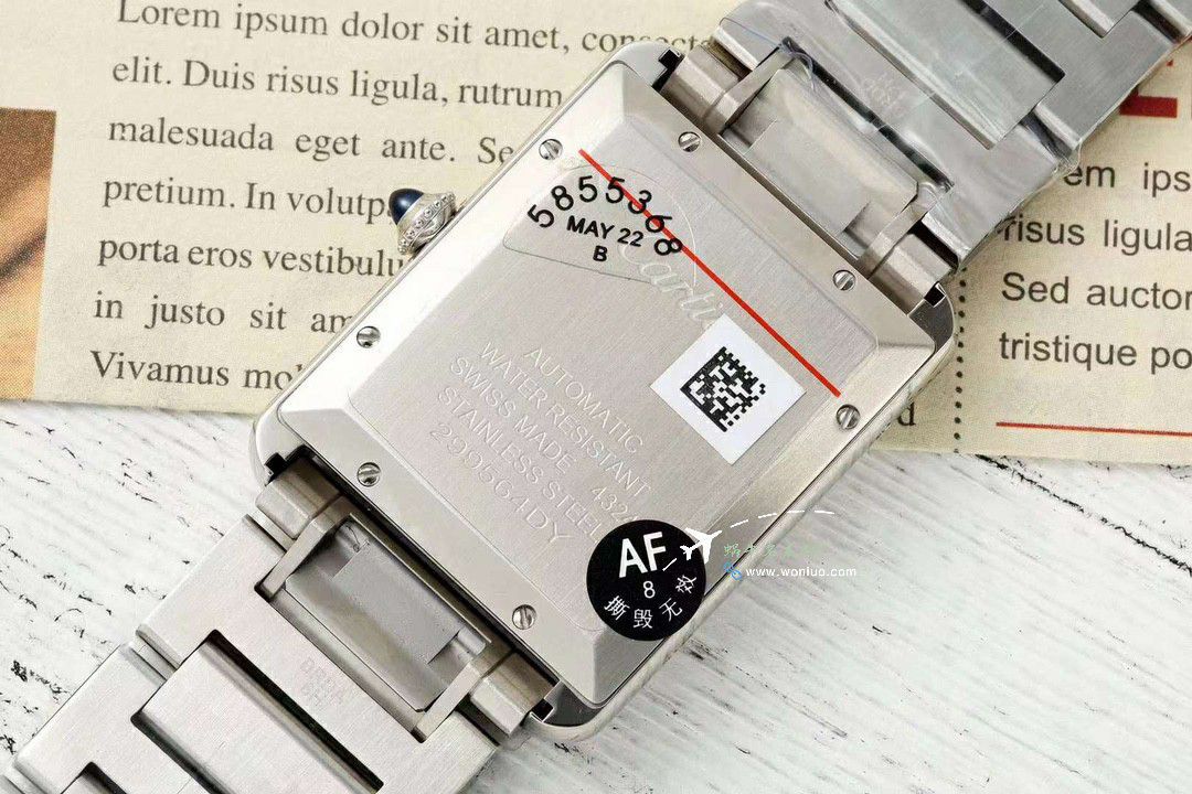 AF Factory CartierTOP replica imitation   Tank   watch set W5200028，WSTA0052，WGTA0062 / K375