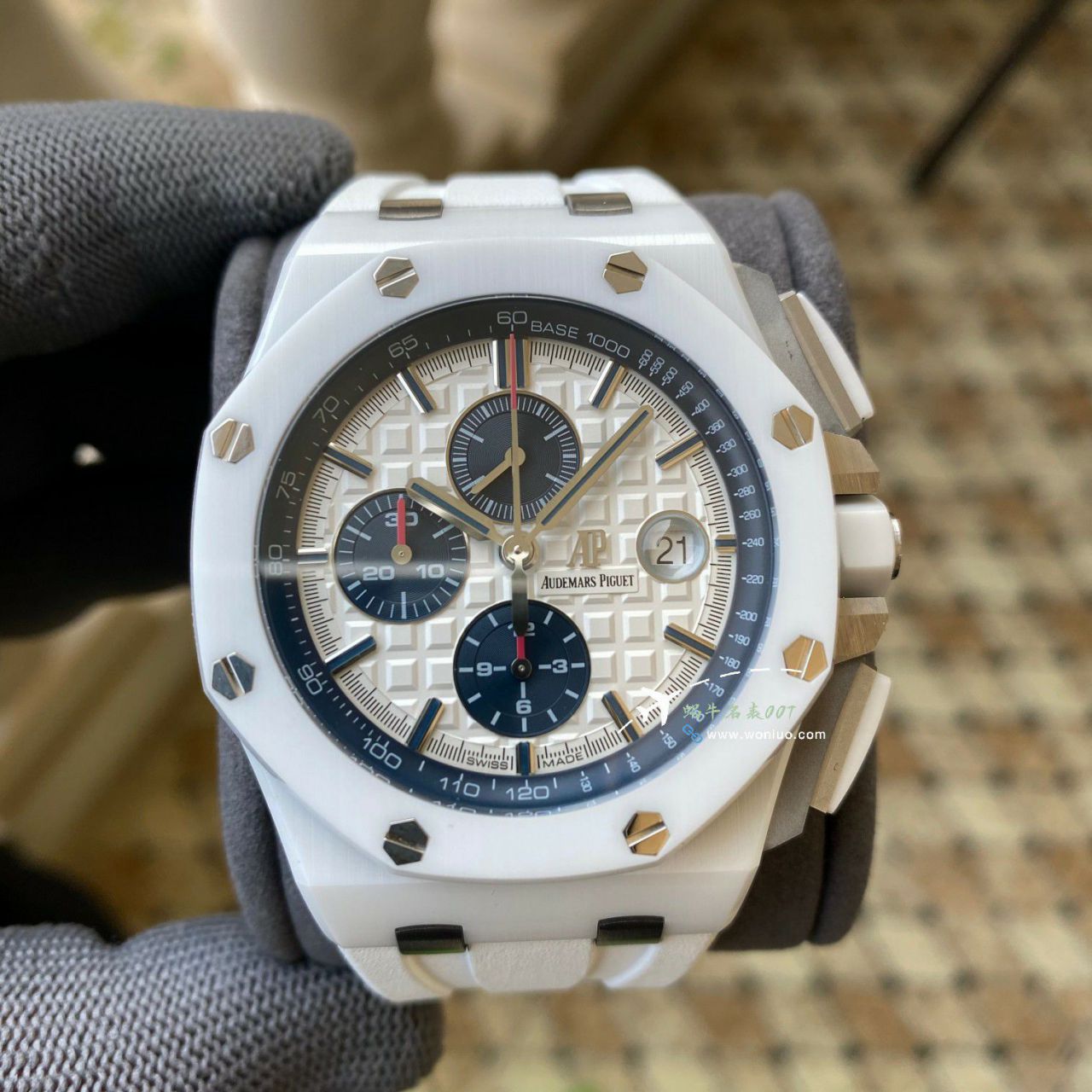 APFTOP replica imitation Audemars Piguet Royal Oak  Offshore  watch26402CB.OO.A010CA.01 watches  / AP286