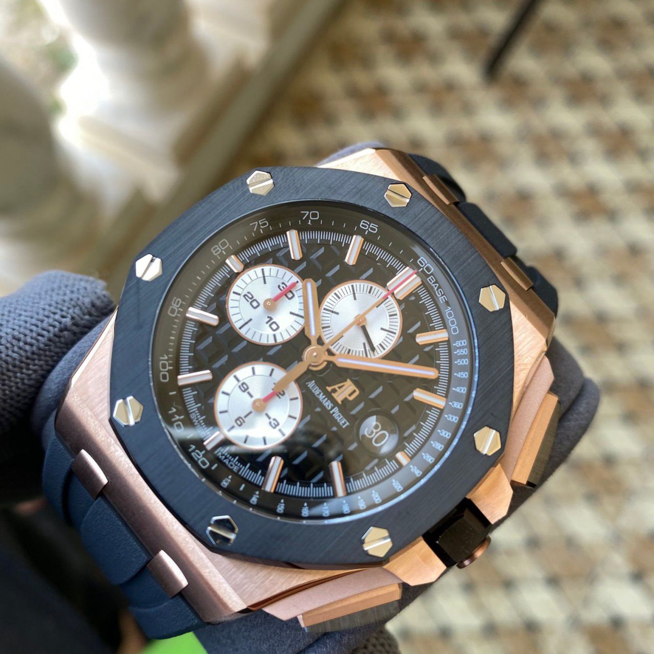 APF Factory Audemars PiguetTOP replica imitation  watch Royal Oak  Offshore  series 26401RO.OO.A002CA.01 watches  / AP290