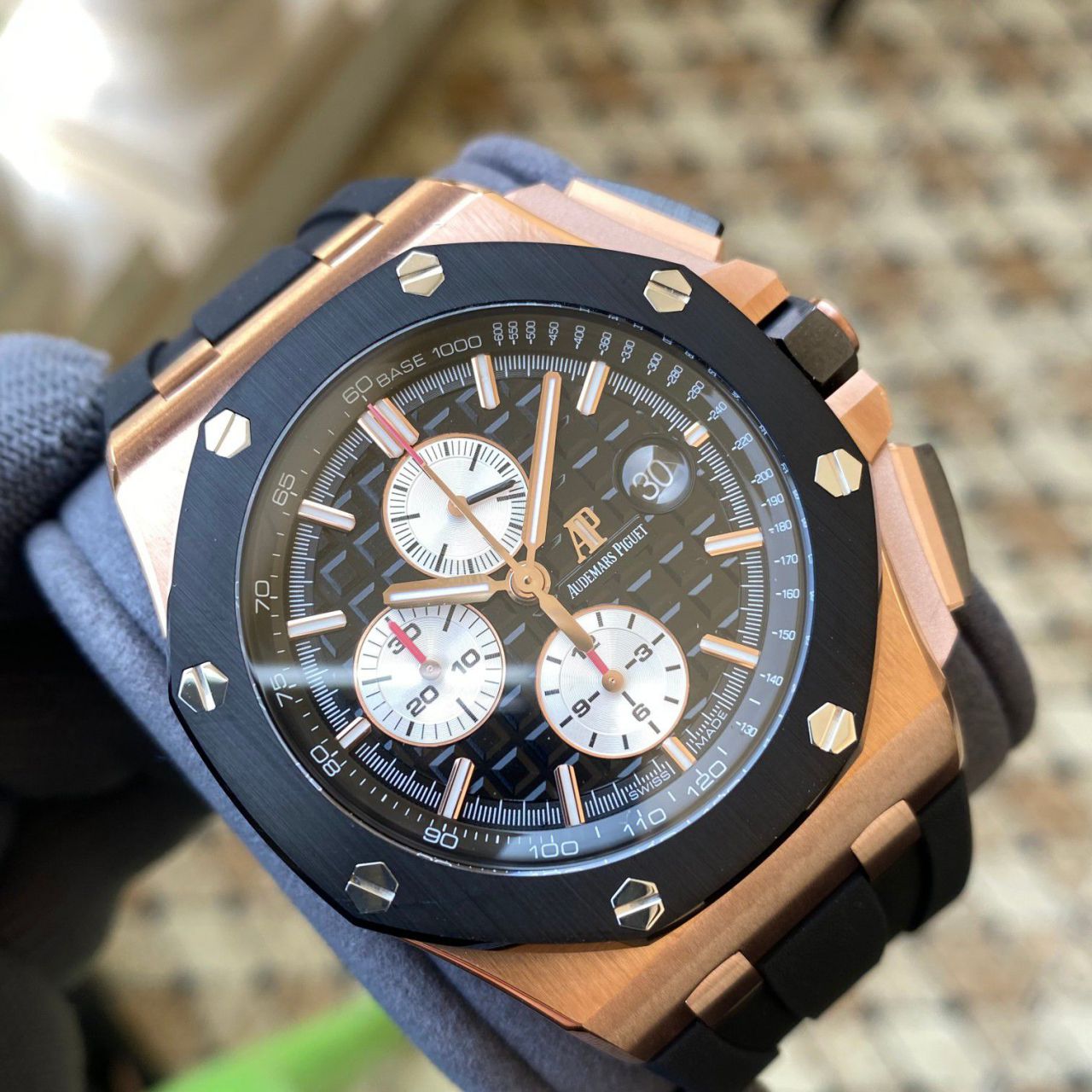 APF Factory Audemars PiguetTOP replica imitation  watch Royal Oak  Offshore  series 26401RO.OO.A002CA.01 watches  / AP290