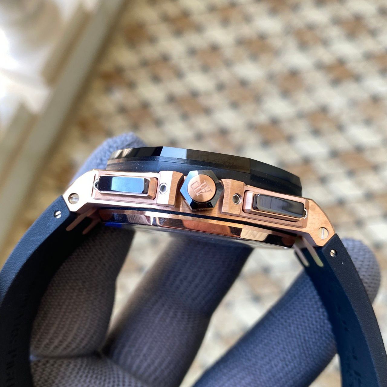 APF Factory Audemars PiguetTOP replica imitation  watch Royal Oak  Offshore  series 26401RO.OO.A002CA.01 watches  / AP290