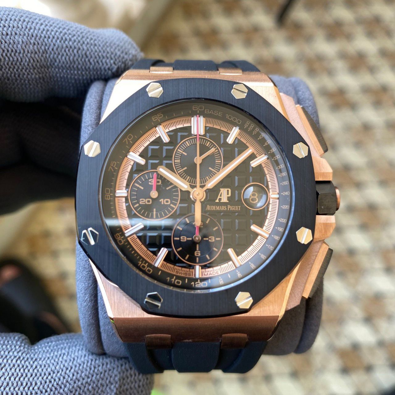 APF Factory Audemars Piguet Royal Oak  Offshore best replica imitation  watch26401RO.OO.A002CA.02 watches  / AP291