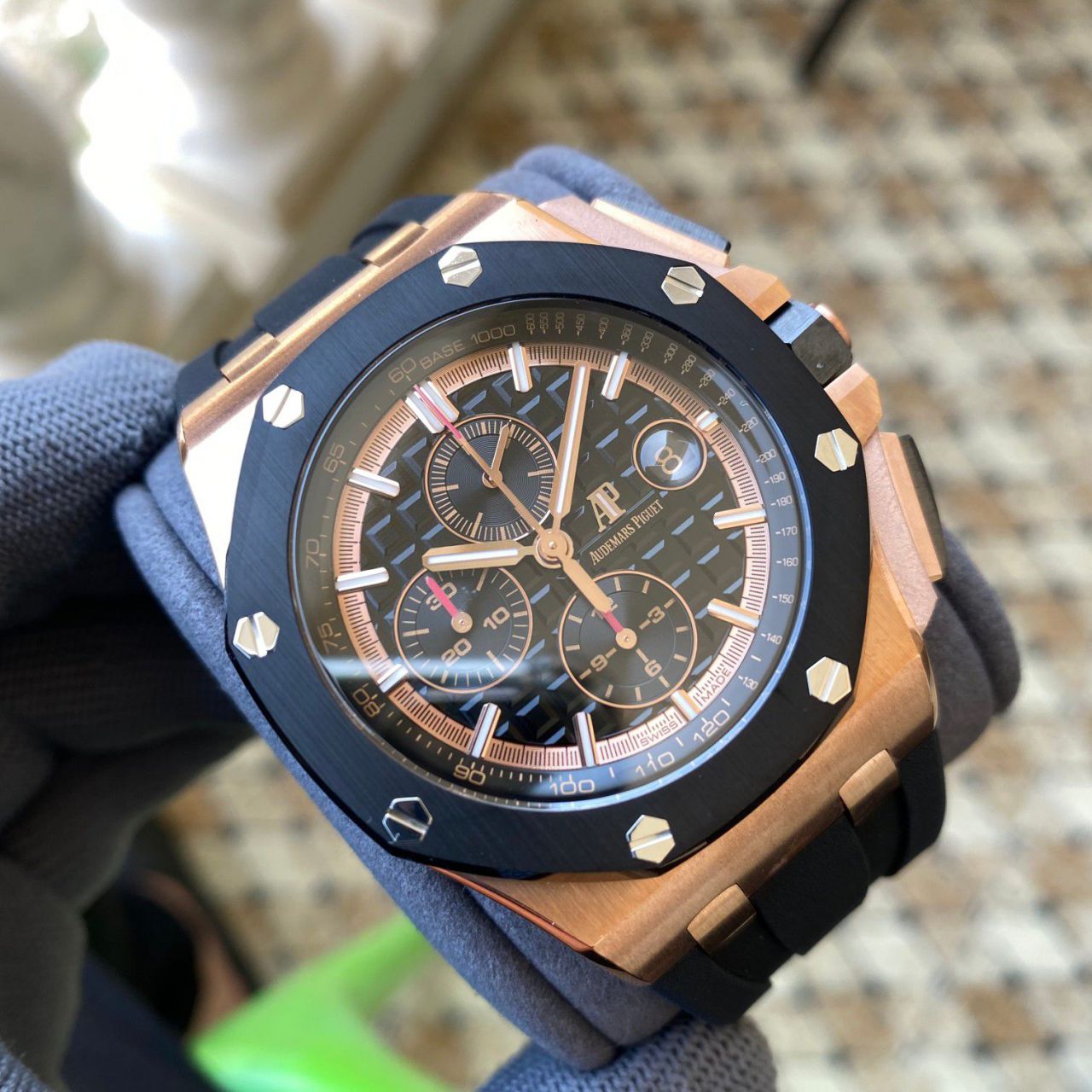 APF Factory Audemars Piguet Royal Oak  Offshore best replica imitation  watch26401RO.OO.A002CA.02 watches  / AP291