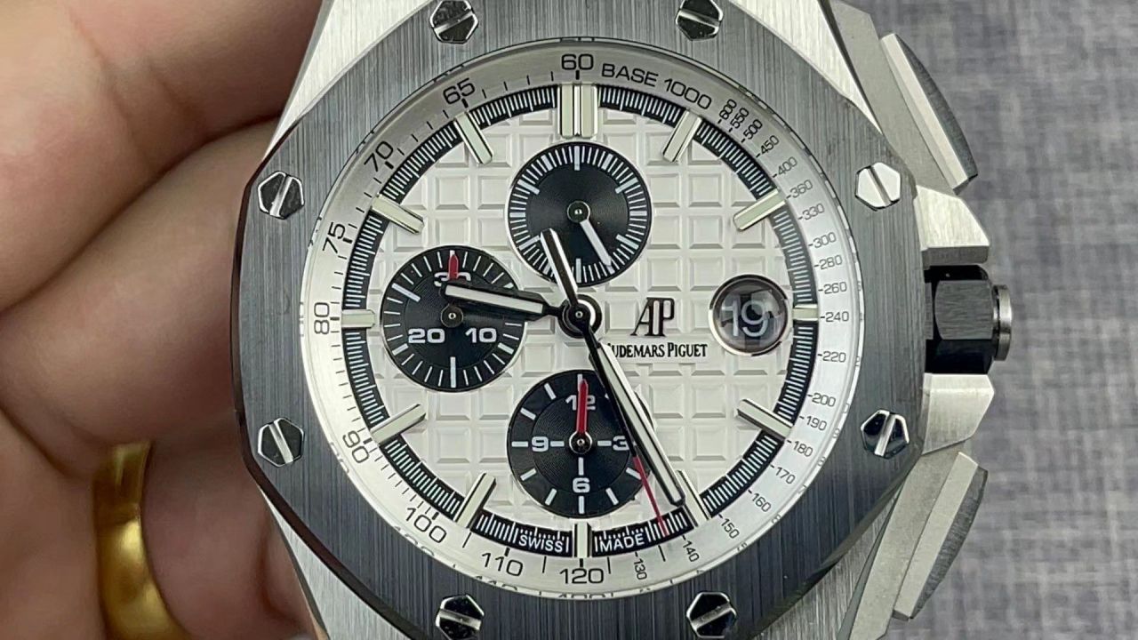 APF Factory Audemars Piguet熊猫 Royal Oak  Offshore   replica imitation 26400SO.OO.A002CA.01 watches  / AP287