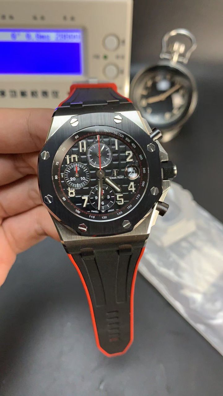 APF Factory Audemars Piguet  replica imitation  watch Royal Oak  Offshore  series 26470SO.OO.A002CA.01 watches  / AP289