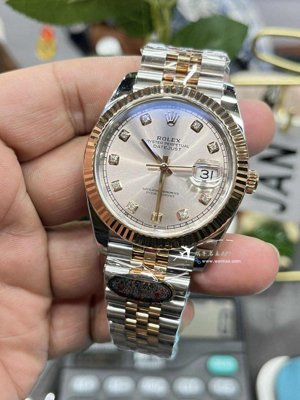CLEAN Rolex Datejust  41 mm TOP replica imitation  watchm126334-0022 watches (绿罗&绿萝) / R872