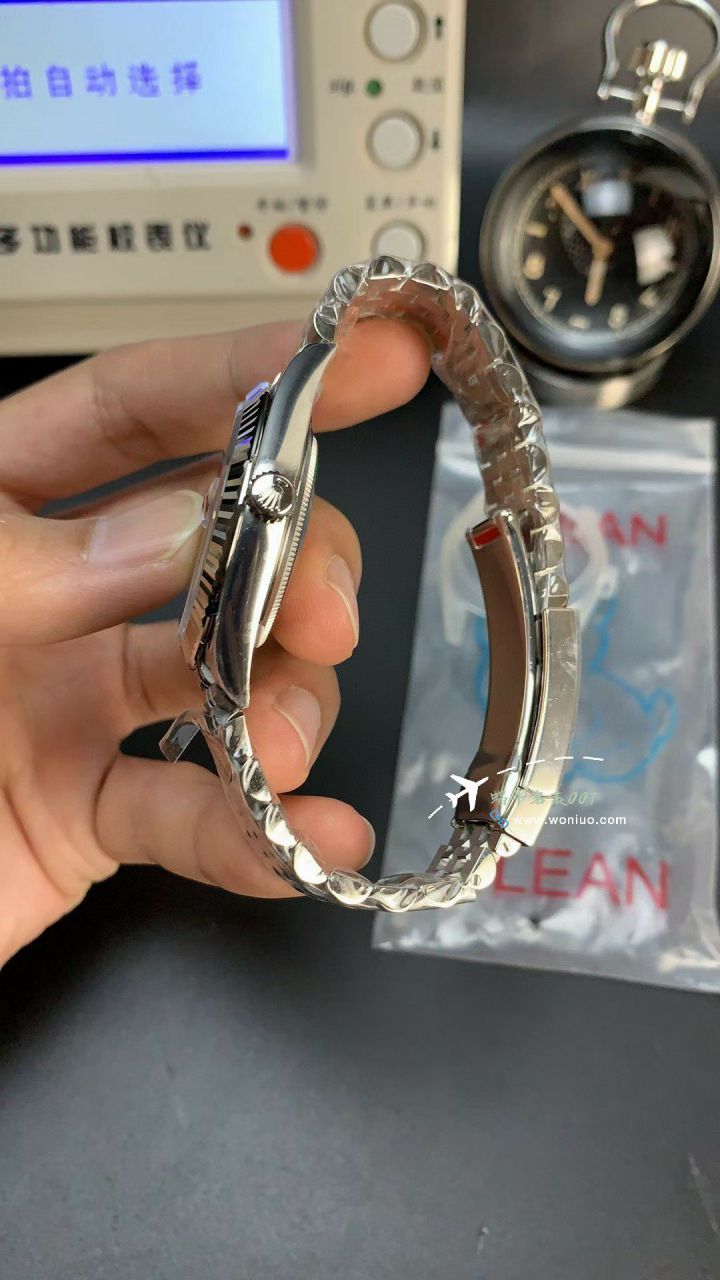 CLEAN Rolex Datejust  41 mm TOP replica imitation  watchm126334-0022 watches (绿罗&绿萝) / R872