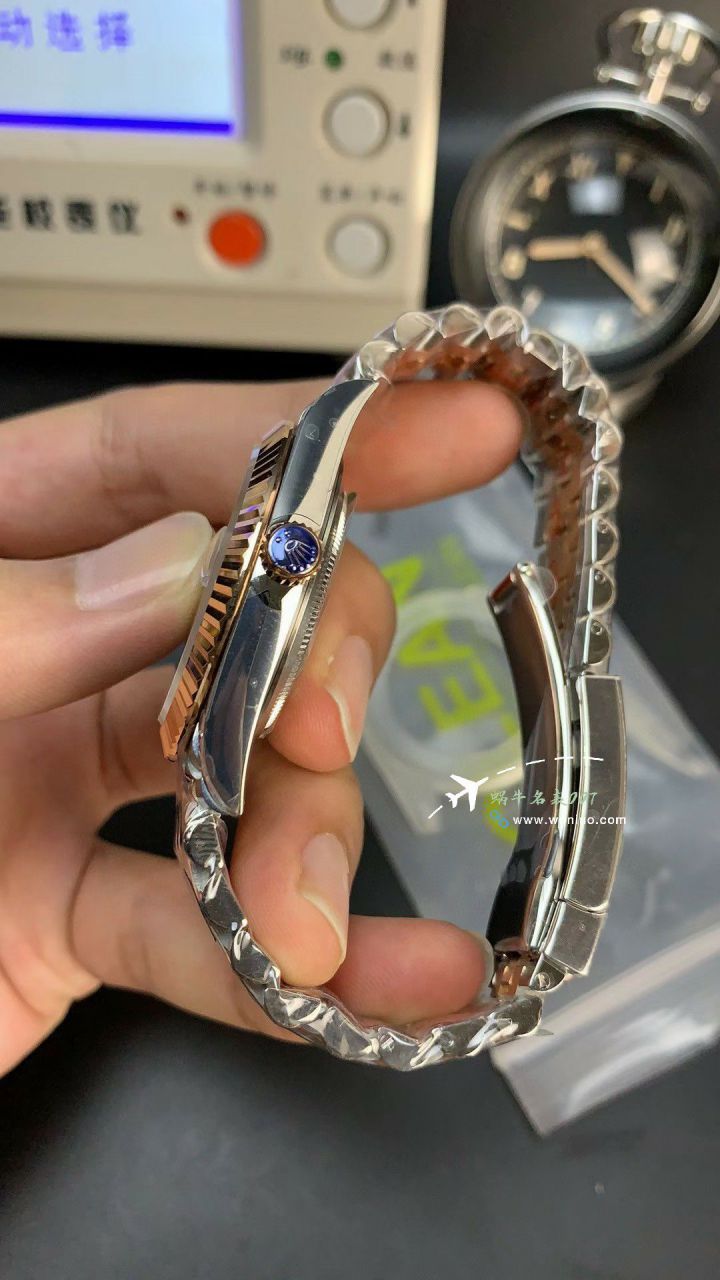 CLEAN Rolex Datejust  41 mm TOP replica imitation  watchm126334-0022 watches (绿罗&绿萝) / R872