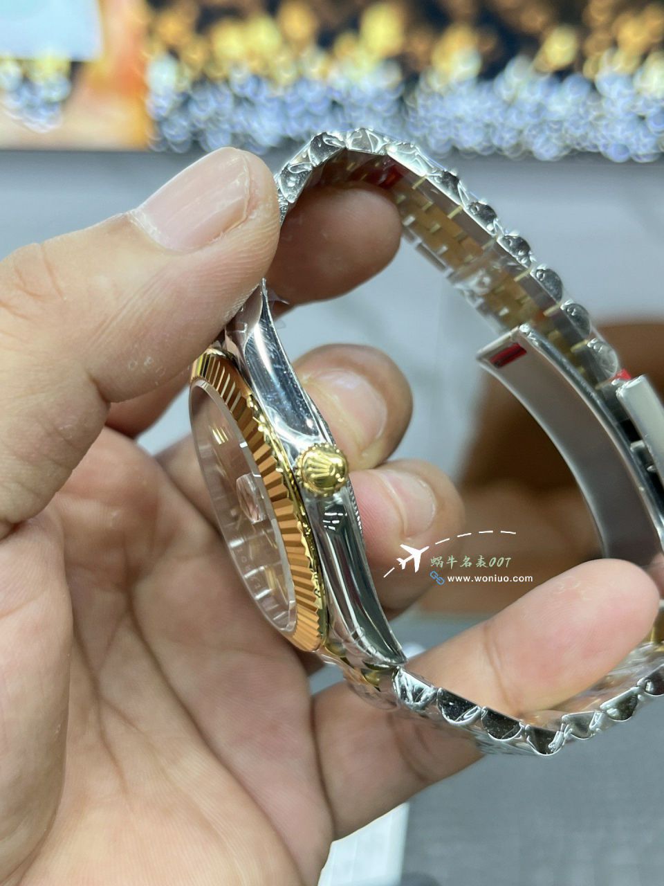 CLEAN Rolex Datejust  41 mm TOP replica imitation  watchm126334-0022 watches (绿罗&绿萝) / R872