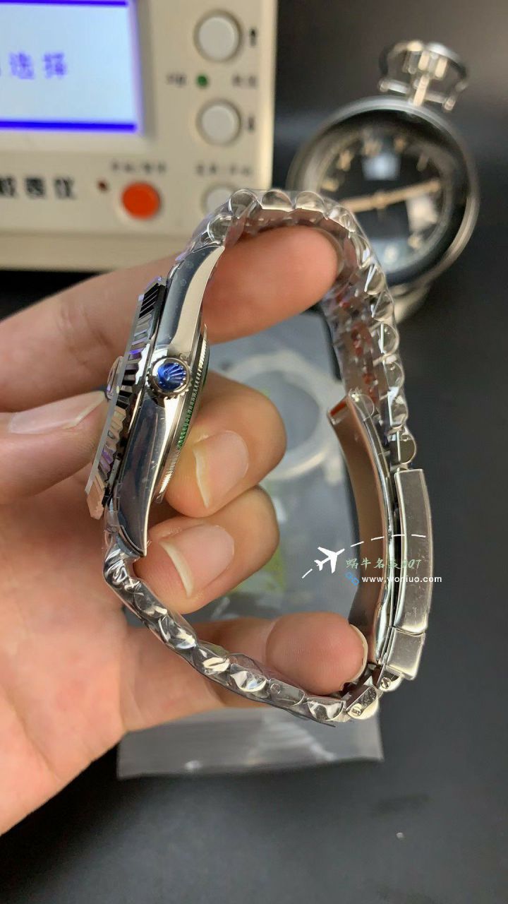 CLEAN Rolex Datejust  41 mm TOP replica imitation  watchm126334-0022 watches (绿罗&绿萝) / R872