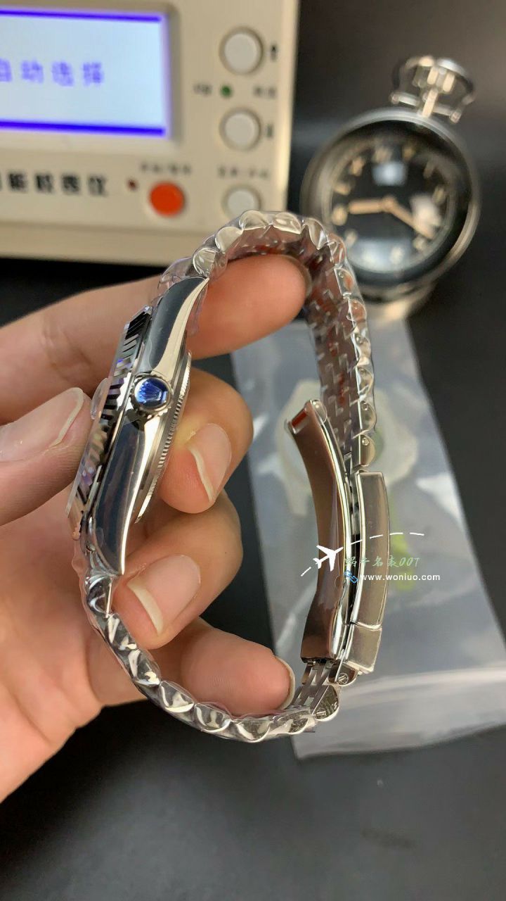 clean Factory  Rolex Datejust  41 mm 100% replica imitation  watch116333-72213深 Gray  Dial  watches  / R873