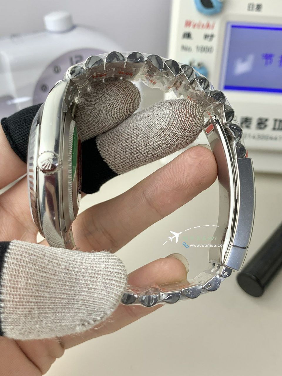 clean Factory  Rolex Datejust  41 mm 100% replica imitation  watch116333-72213深 Gray  Dial  watches  / R873