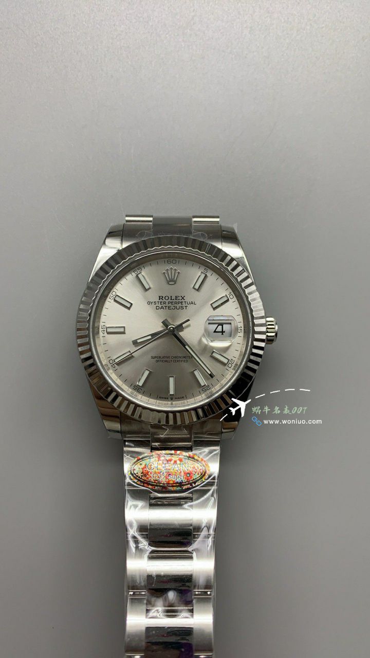 clean Factory  Rolex Datejust  41 mm 100% replica imitation  watch116333-72213深 Gray  Dial  watches  / R873